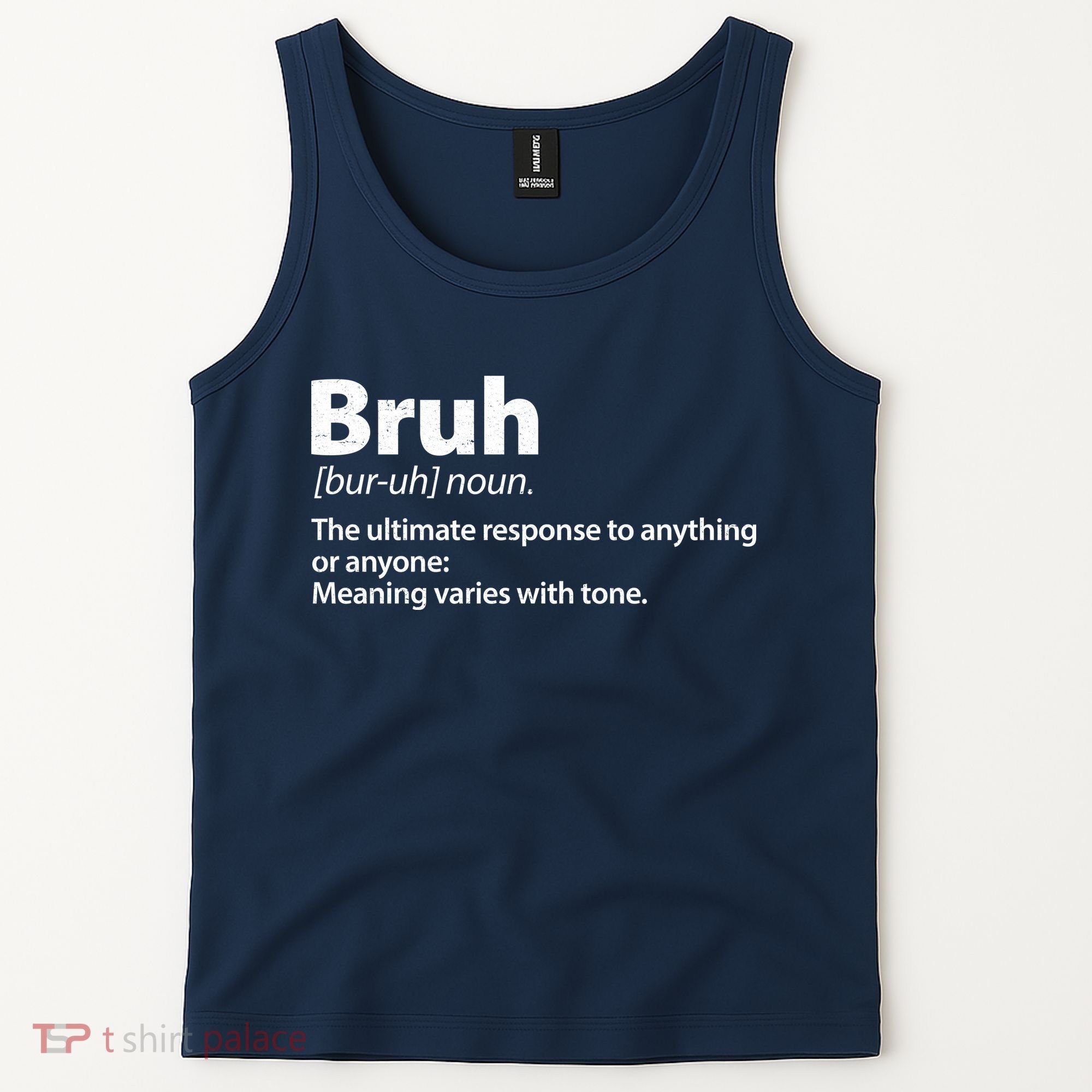 Funny Bruh Definition Tank Top