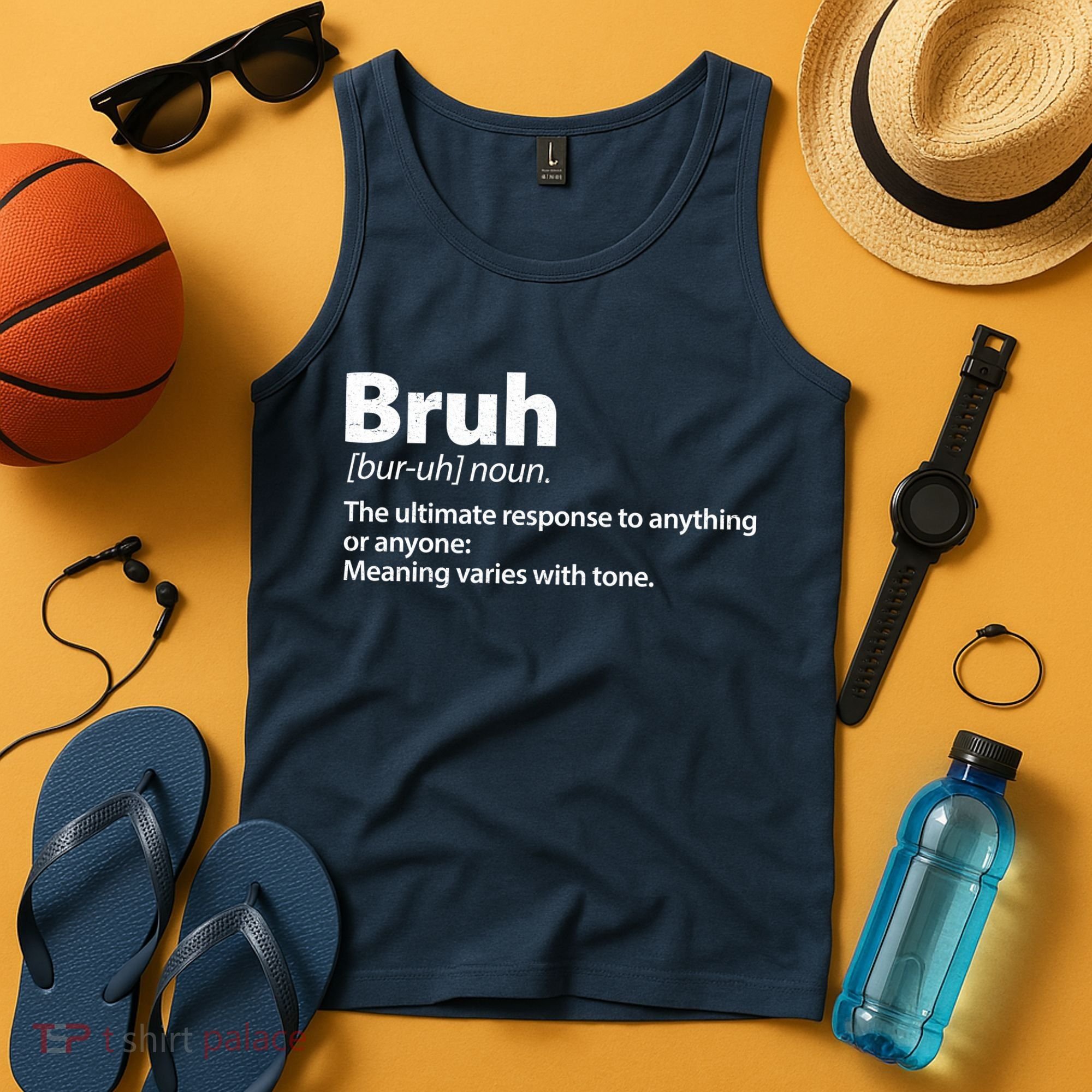 Funny Bruh Definition Tank Top