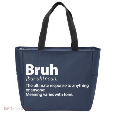 Funny Bruh Definition Tote Bag