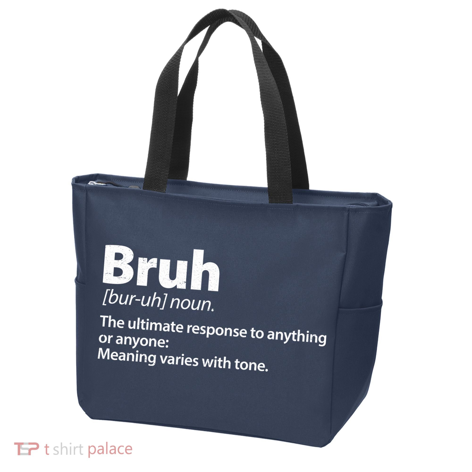 Funny Bruh Definition Tote Bag