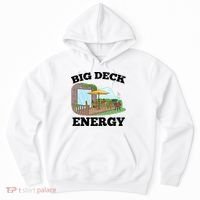 Funny Big Deck Energy Summer Vacation Hoodie thumb 0