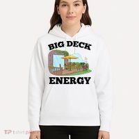 Funny Big Deck Energy Summer Vacation Hoodie thumb 5