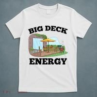 Funny Big Deck Energy Summer Vacation T-Shirt thumb 5