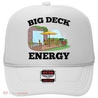 Funny Big Deck Energy Summer Vacation Hat thumb 0