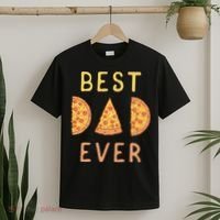 Funny Best Dad Ever Pizza Lover Fathers Day Papa T-Shirt thumb 2