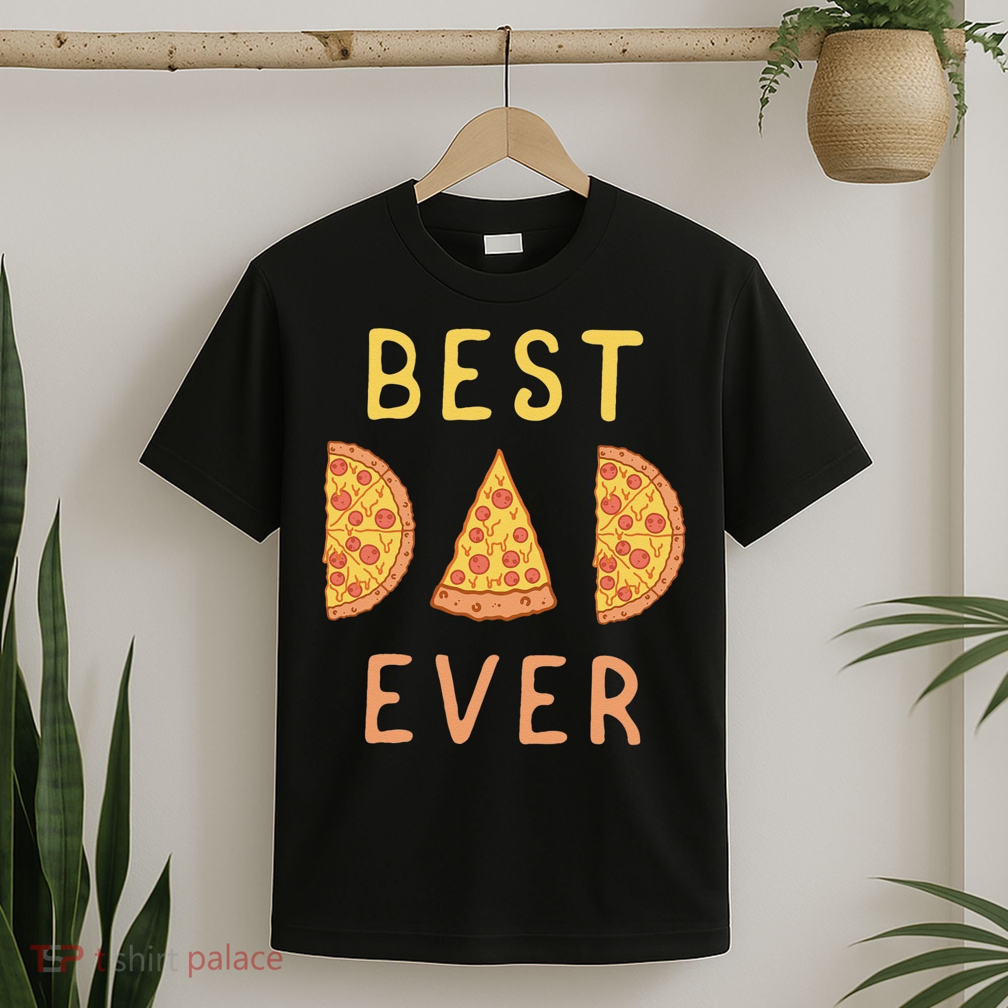 Funny Best Dad Ever Pizza Lover Fathers Day Papa T-Shirt