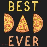 Funny Best Dad Ever Pizza Lover Fathers Day Papa Beanie thumb 2