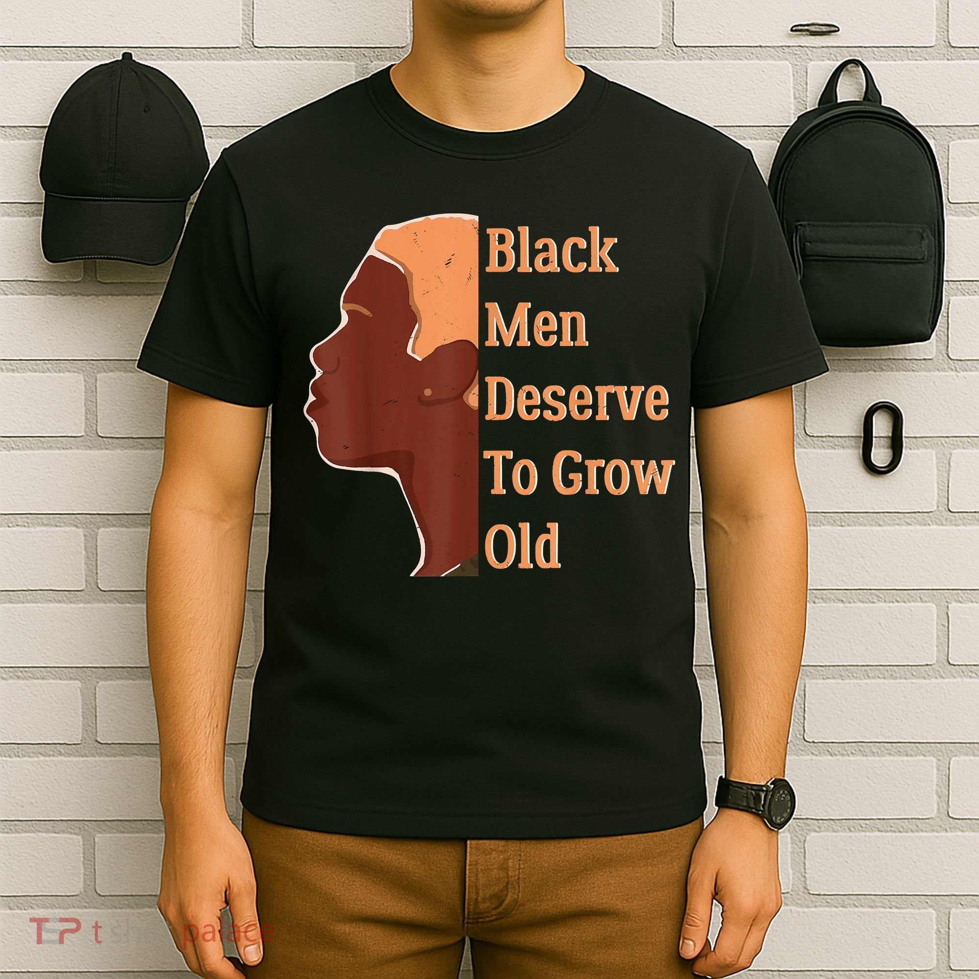 Funny Black Deserve To Grow Old Black History Month T-Shirt