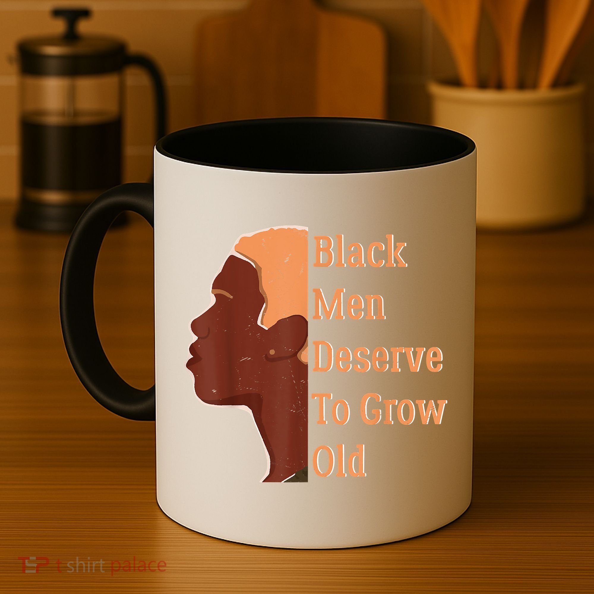 Funny Black Deserve To Grow Old Black History Month Coffee Mug