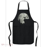 French Bulldog Dog And Moon Halloween Costume Apron thumb 0