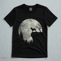 French Bulldog Dog And Moon Halloween Costume T-Shirt thumb 5