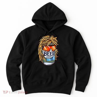 Funny Beer Drinking Funny Redneck Mullet Hoodie