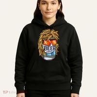 Funny Beer Drinking Funny Redneck Mullet Hoodie thumb 5