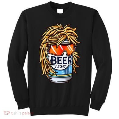 Funny Beer Drinking Funny Redneck Mullet Sweatshirt