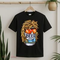 Funny Beer Drinking Funny Redneck Mullet T-Shirt thumb 2