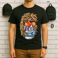 Funny Beer Drinking Funny Redneck Mullet T-Shirt thumb 6