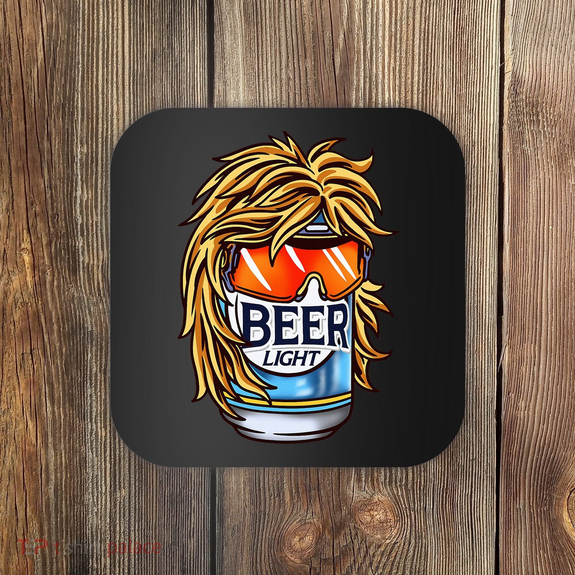 Funny Beer Drinking Funny Redneck Mullet Coaster