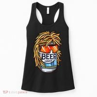 Funny Beer Drinking Funny Redneck Mullet Women's Tank Top thumb 0
