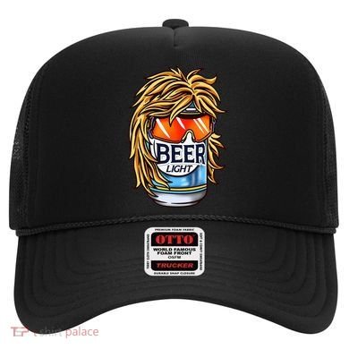 Funny Beer Drinking Funny Redneck Mullet Hat