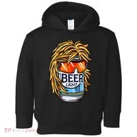 Funny Beer Drinking Funny Redneck Mullet Toddler Hoodie thumb 0