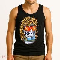 Funny Beer Drinking Funny Redneck Mullet Tank Top thumb 3