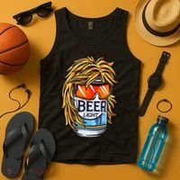Funny Beer Drinking Funny Redneck Mullet Tank Top thumb 4