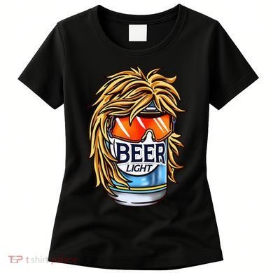 Funny Beer Drinking Funny Redneck Mullet Women's T-Shirt