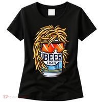 Funny Beer Drinking Funny Redneck Mullet Women's T-Shirt thumb 0
