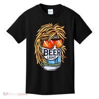 Funny Beer Drinking Funny Redneck Mullet Kids T-Shirt thumb 0
