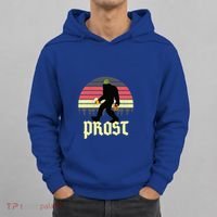 Funny Bigfoot Drinking Beer German Oktoberfest Prost Hoodie thumb 0