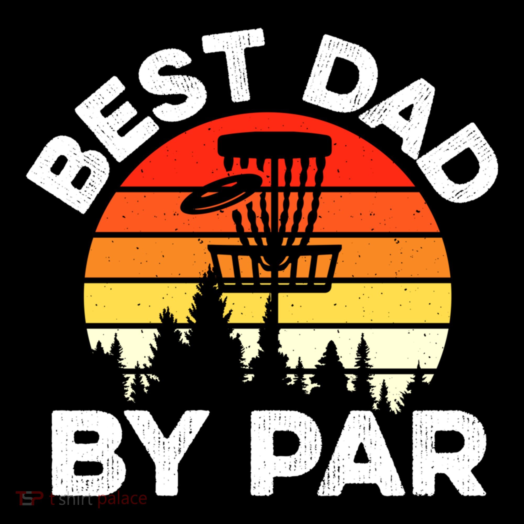 Funny Best Dad By Par FatherS Day Disc Golf Golfing Gift Coffee Mug
