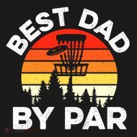 Funny Best Dad By Par FatherS Day Disc Golf Golfing Gift Pajama Set thumb 2