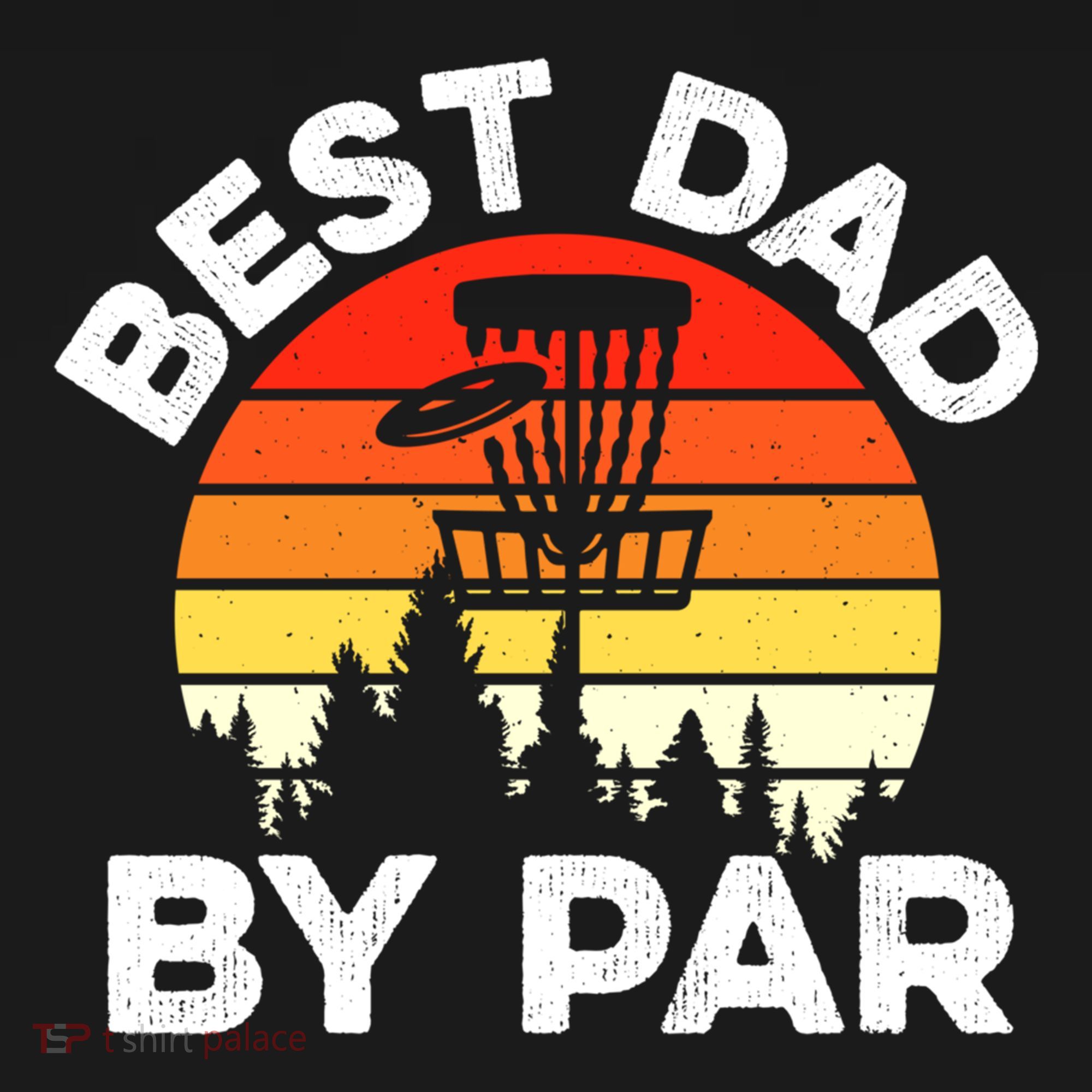 Funny Best Dad By Par FatherS Day Disc Golf Golfing Gift Pajama Set