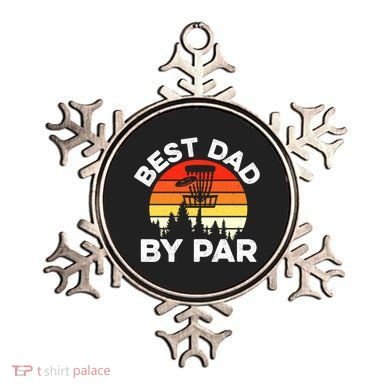 Funny Best Dad By Par FatherS Day Disc Golf Golfing Gift Ornament