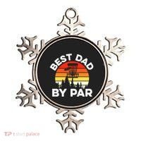 Funny Best Dad By Par FatherS Day Disc Golf Golfing Gift Ornament thumb 0