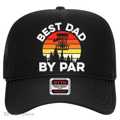 Funny Best Dad By Par FatherS Day Disc Golf Golfing Gift Hat