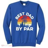 Funny Best Dad By Par FatherS Day Disc Golf Golfing Gift Sweatshirt thumb 0