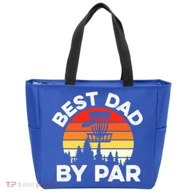 Funny Best Dad By Par FatherS Day Disc Golf Golfing Gift Tote Bag
