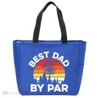 Funny Best Dad By Par FatherS Day Disc Golf Golfing Gift Tote Bag thumb 0