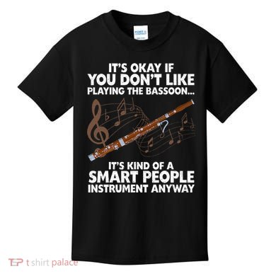 Funny Bassoon Design Bassoonist Bassoon Lover Kids T-Shirt