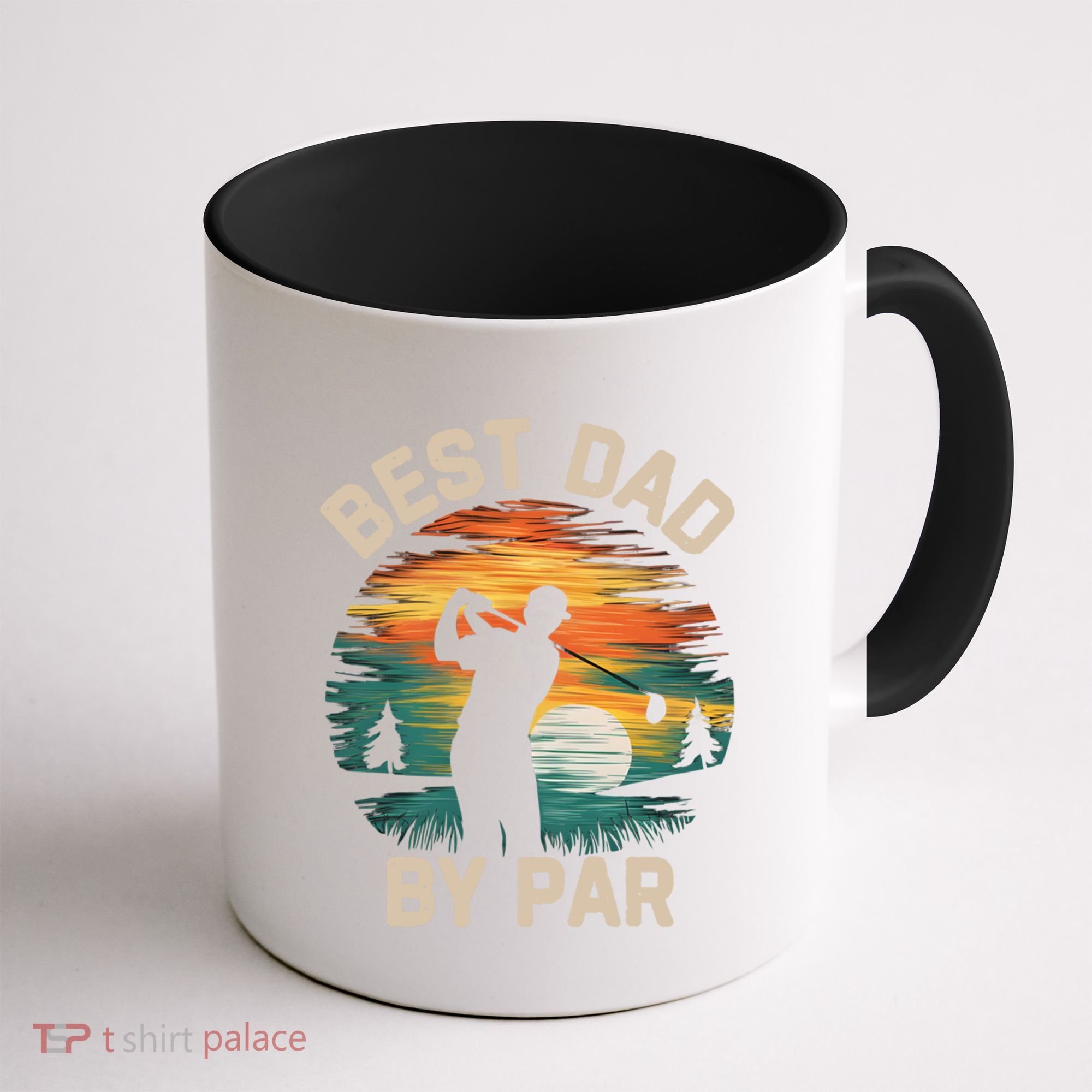 Funny Best Dad By Par Golf Lover FatherS Day Gift Coffee Mug