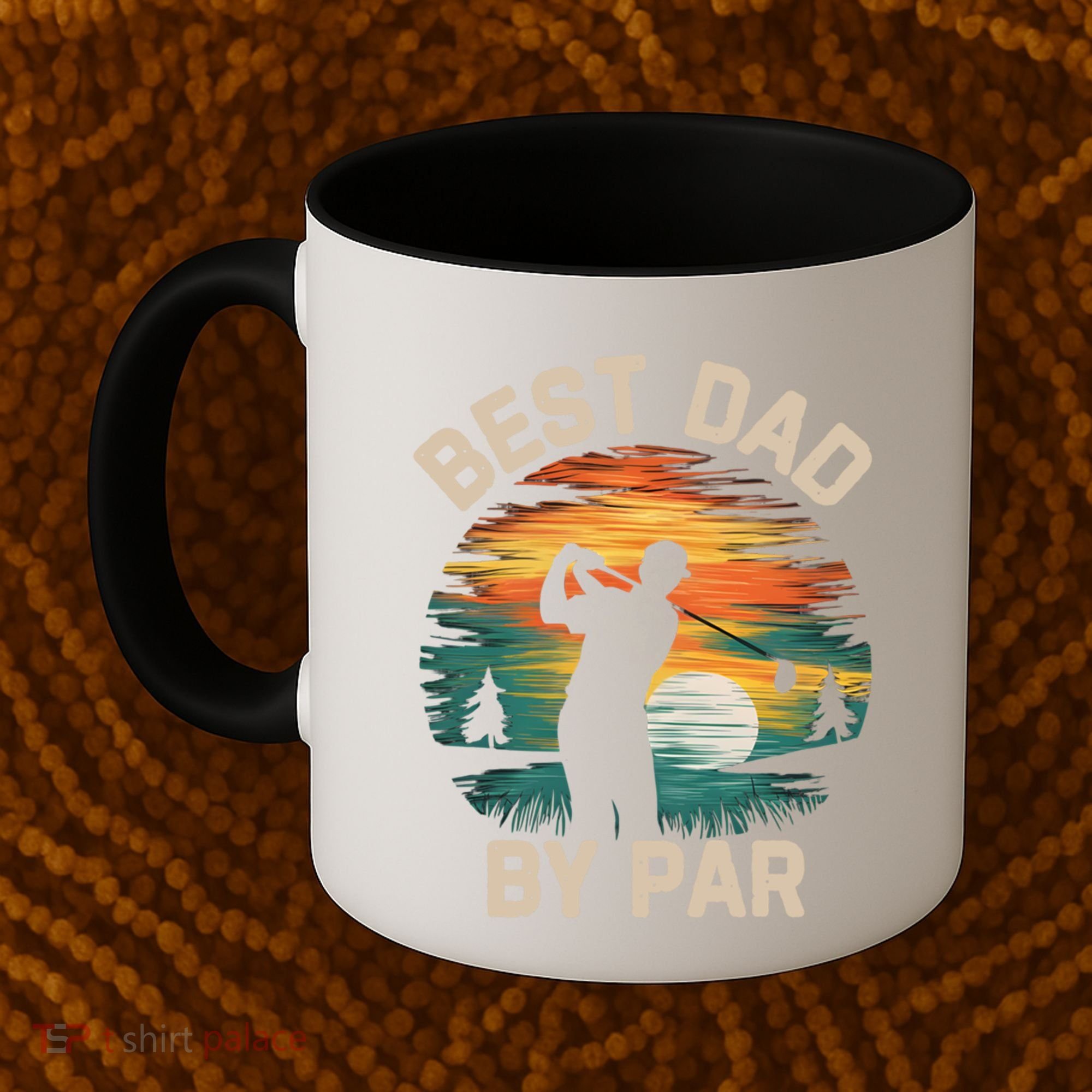 Funny Best Dad By Par Golf Lover FatherS Day Gift Coffee Mug