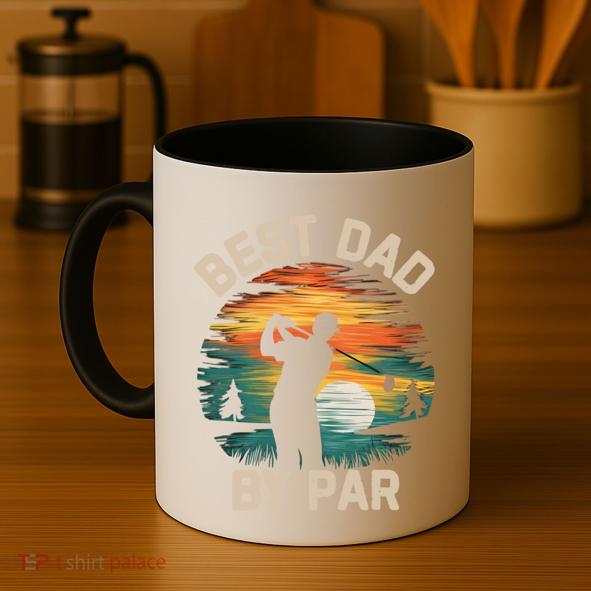 Funny Best Dad By Par Golf Lover FatherS Day Gift Coffee Mug