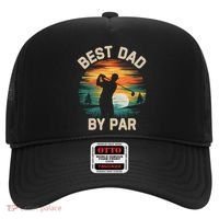 Funny Best Dad By Par Golf Lover FatherS Day Gift Hat thumb 0