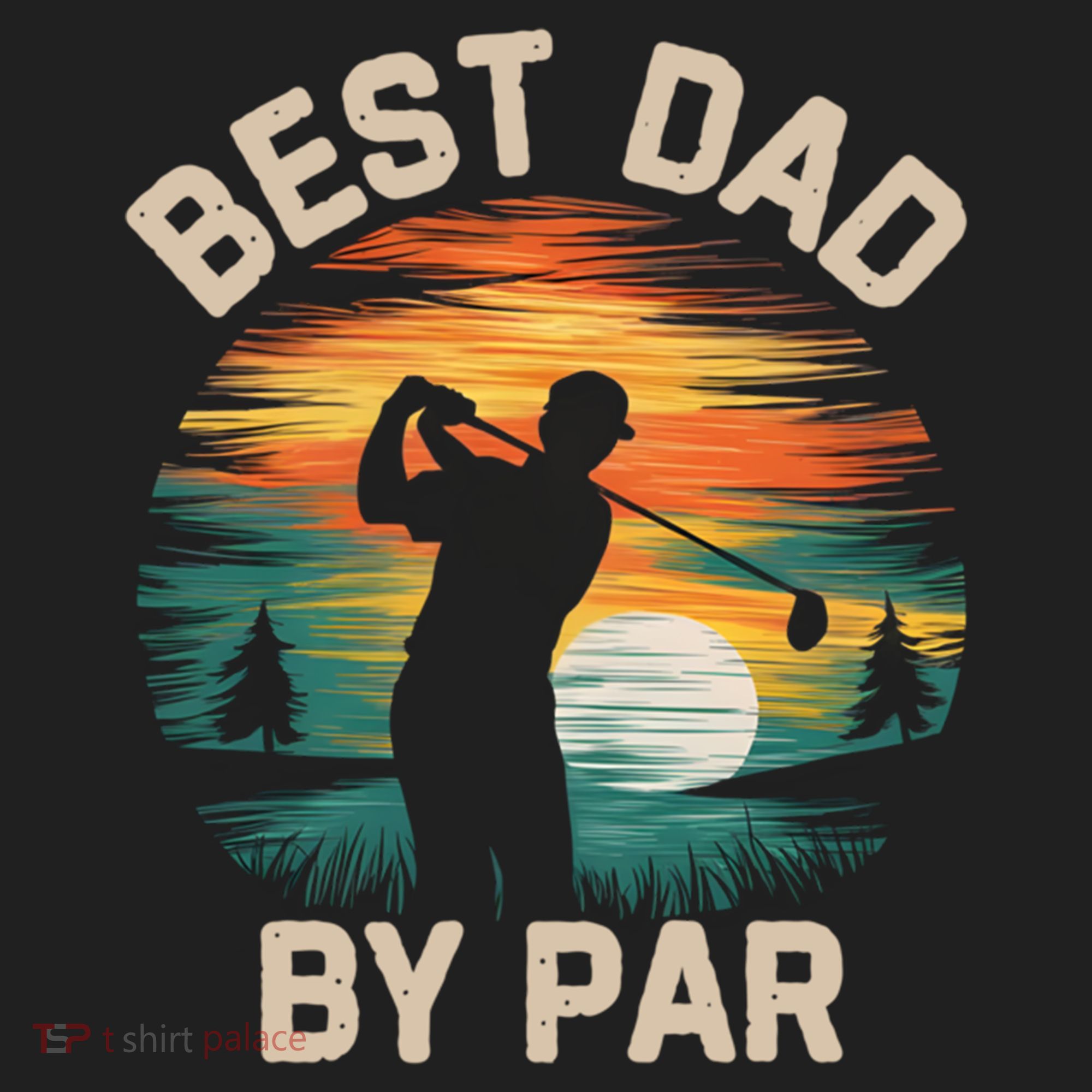 Funny Best Dad By Par Golf Lover FatherS Day Gift Hat
