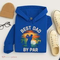 Funny Best Dad By Par Golf Lover FatherS Day Gift Hoodie thumb 4