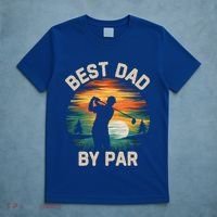 Funny Best Dad By Par Golf Lover FatherS Day Gift T-Shirt thumb 5