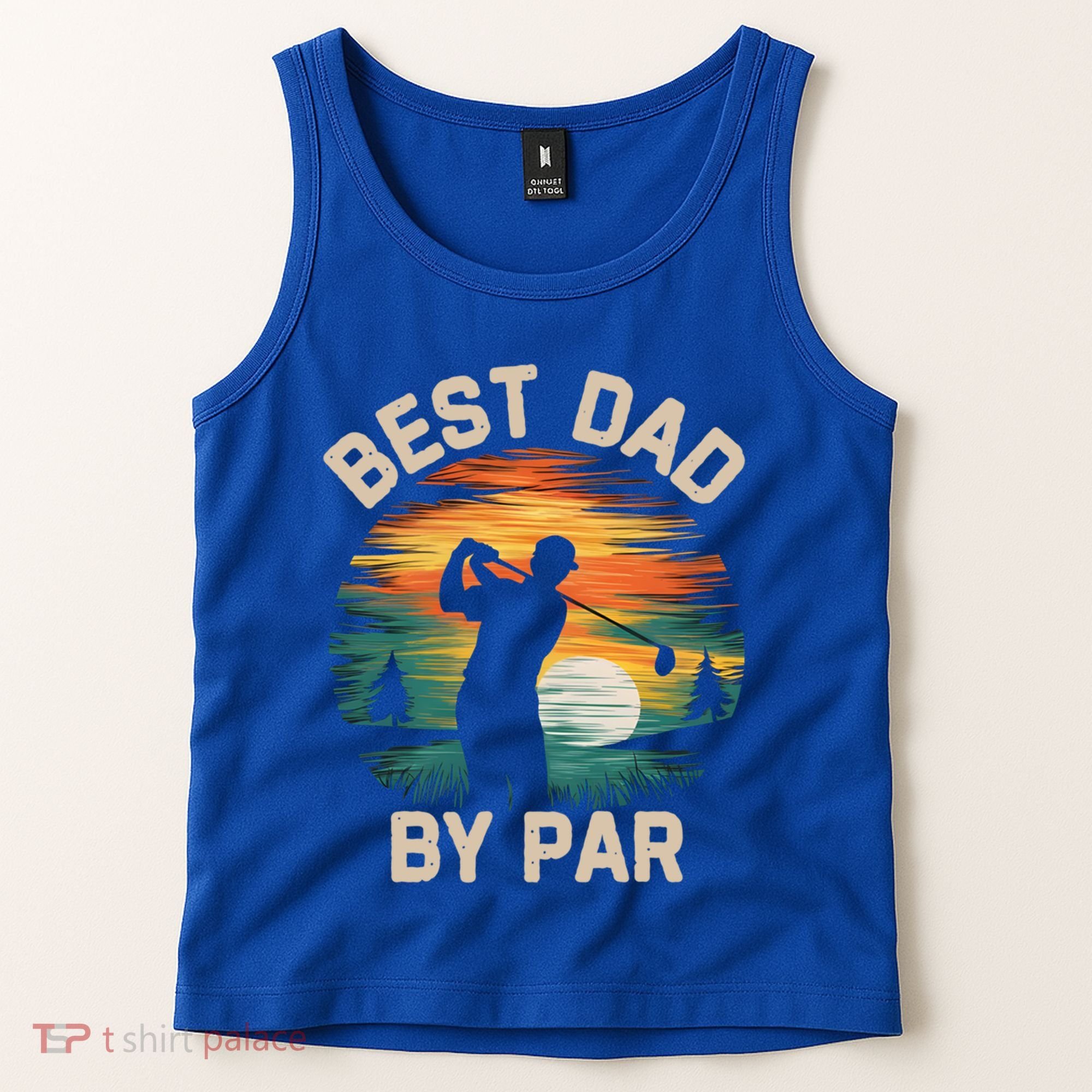 Funny Best Dad By Par Golf Lover FatherS Day Gift Tank Top