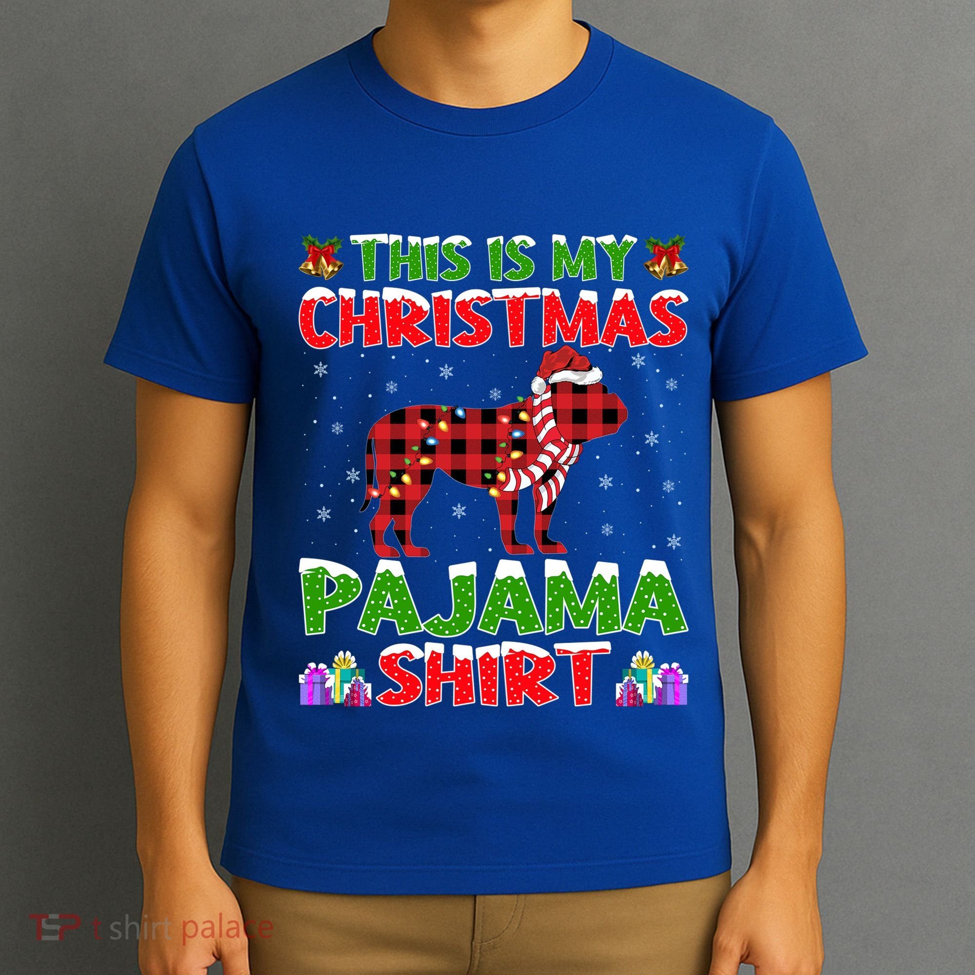 French Bulldog Dog Xmas Gift French Bulldog Christmas Funny Gift T-Shirt
