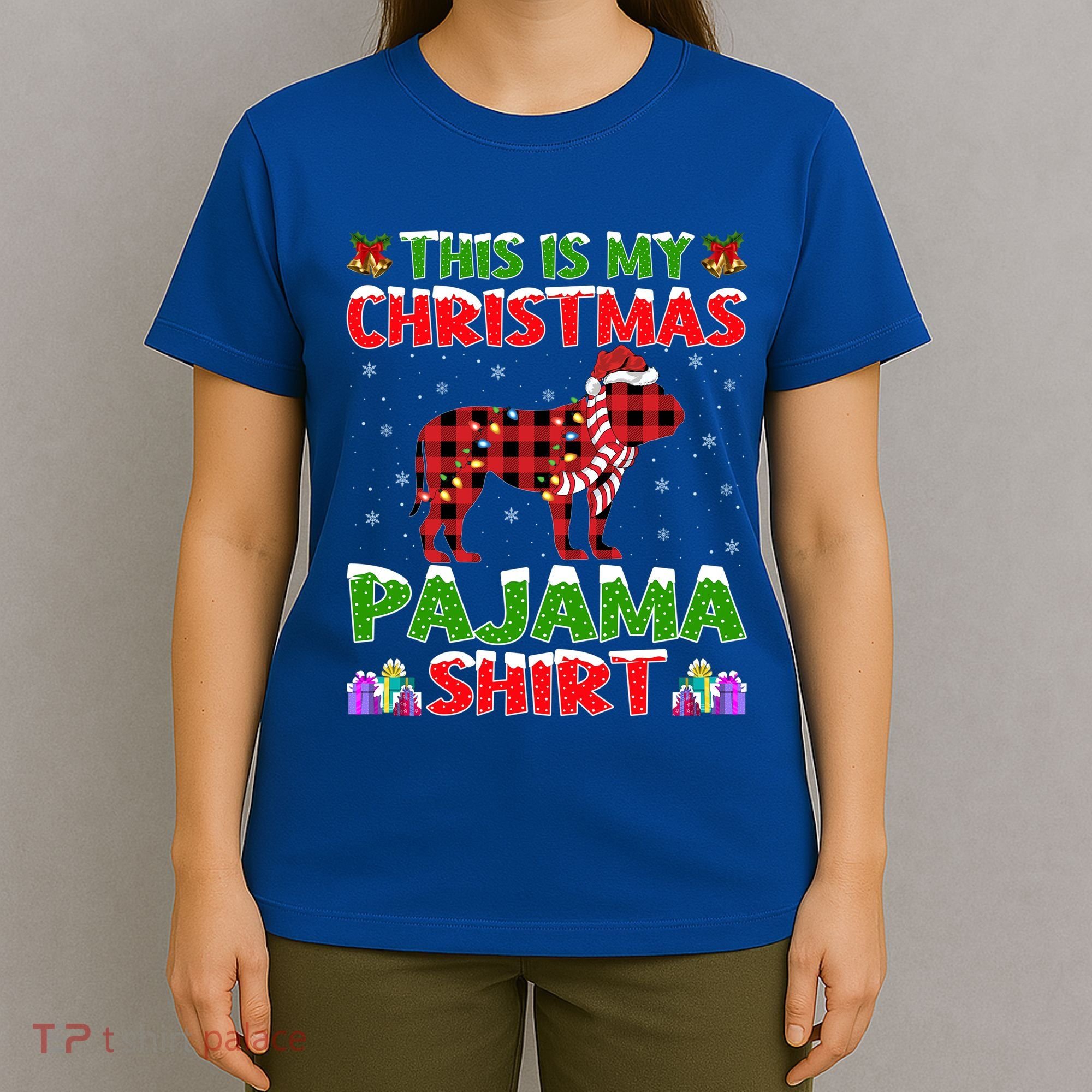 French Bulldog Dog Xmas Gift French Bulldog Christmas Funny Gift T-Shirt